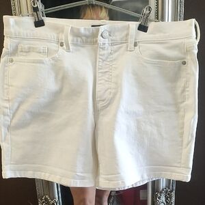 Banana Republic White Denim Jean Shorts